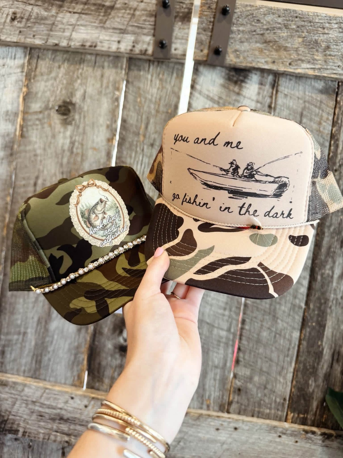 Fishin' in the Dark Trucker🌙🎣