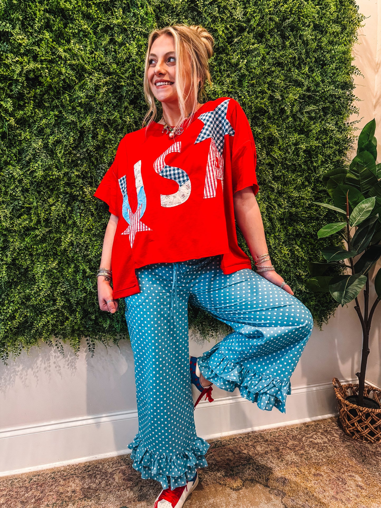 Easy Breezy Dot Pants