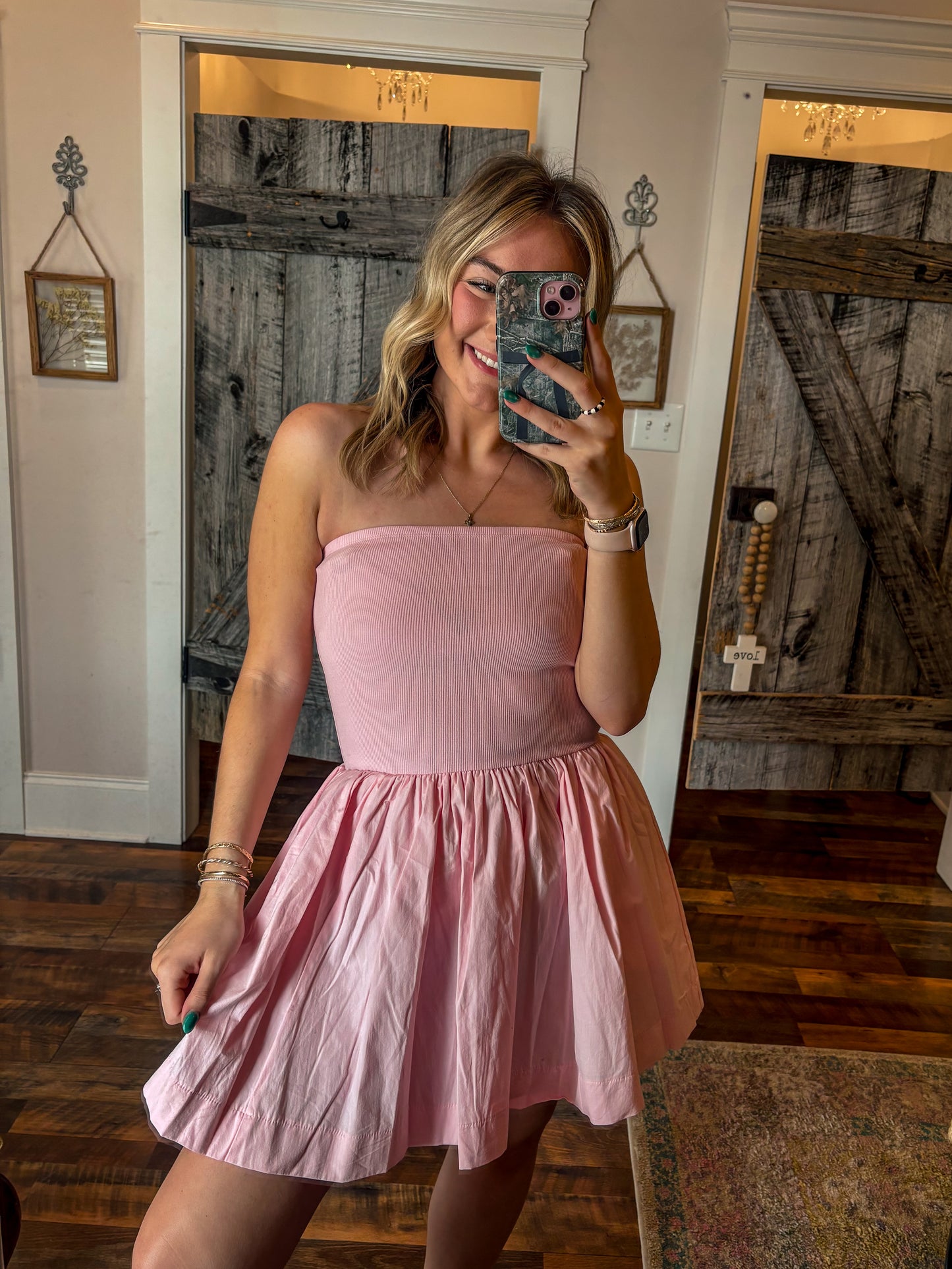 Strapless Bubble Dress