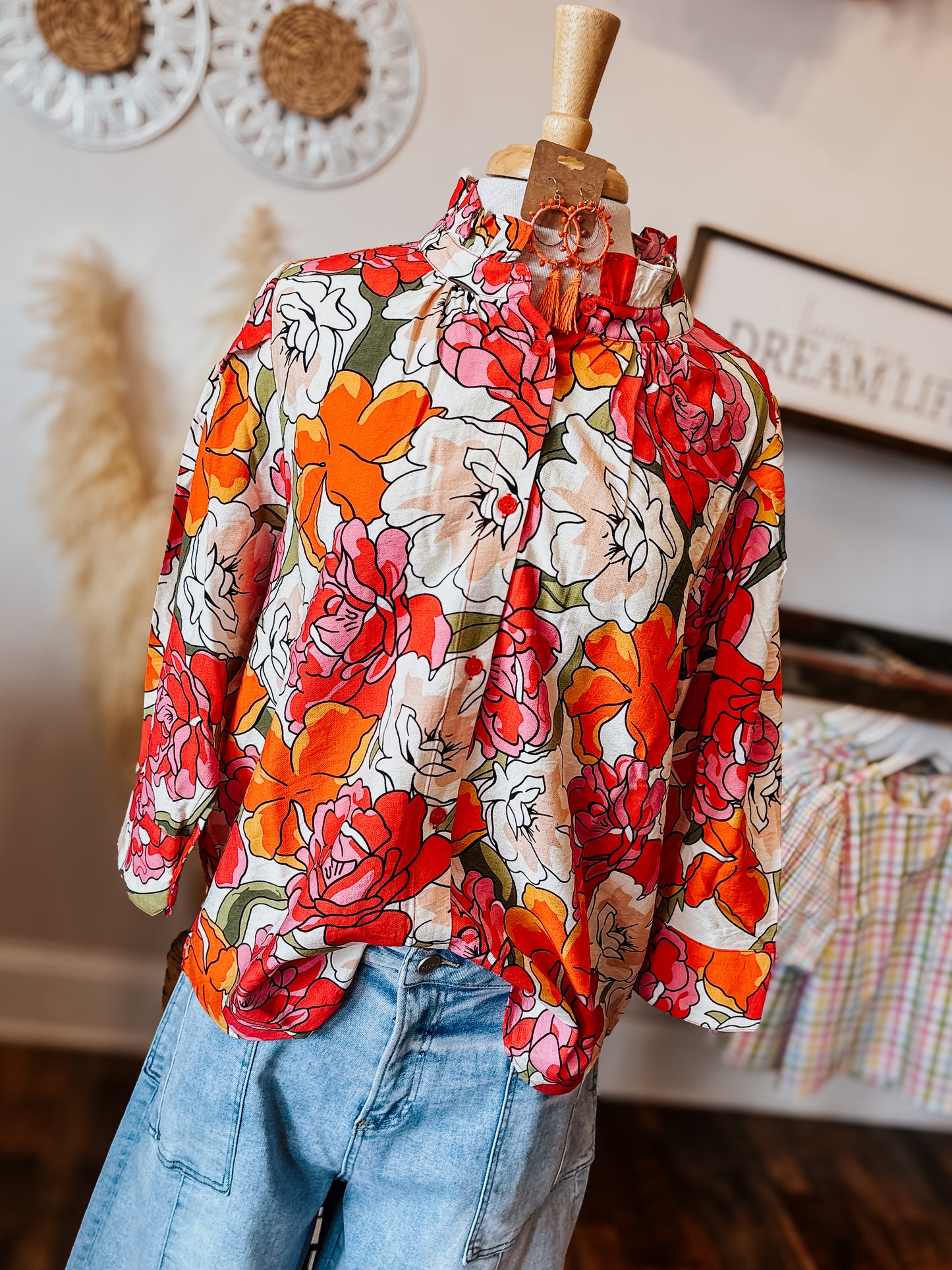 The Curvy Fresh Bloom Top