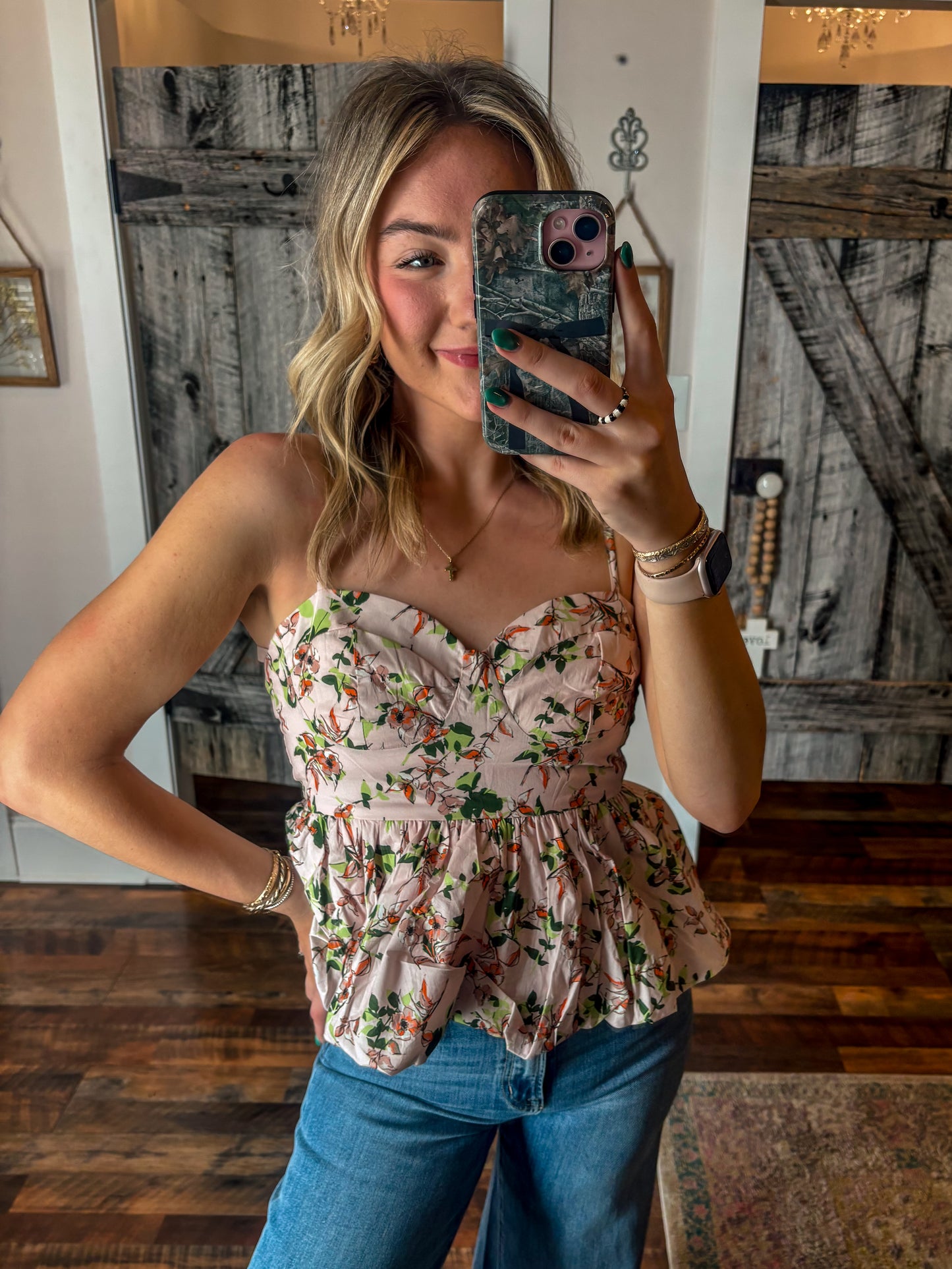 Poplin Bubble Cami