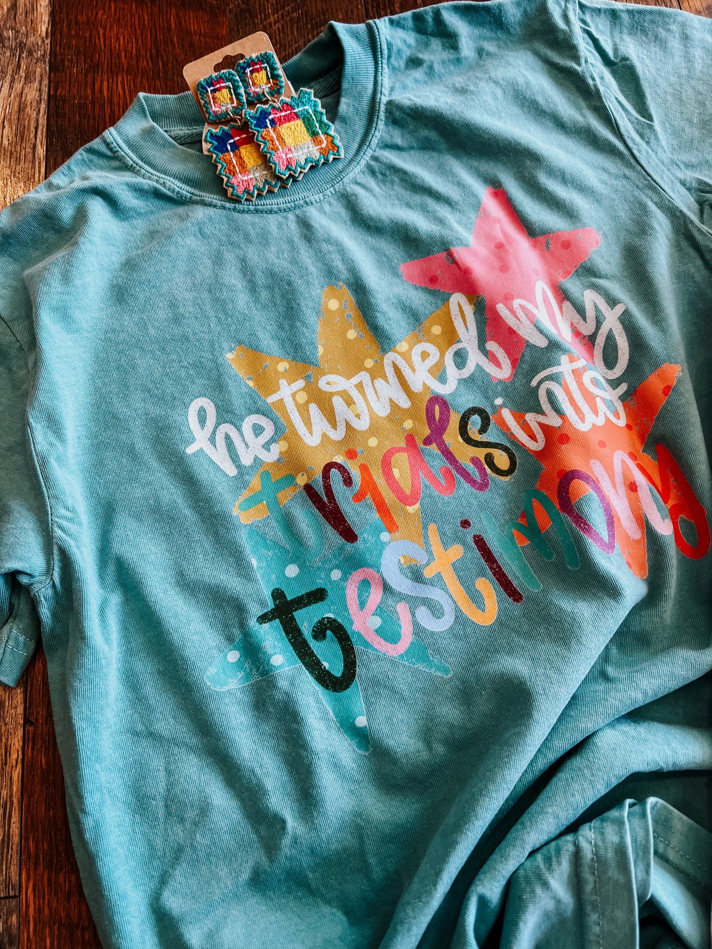Trials Into Testimonies Tee π