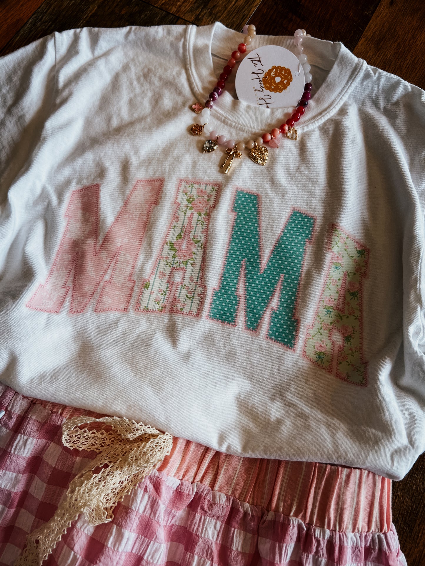 Mama Patchwork Tee