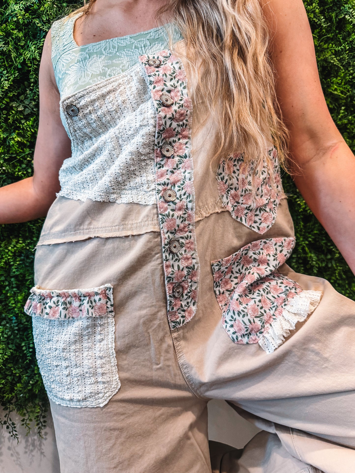 Petals & Pockets Overalls