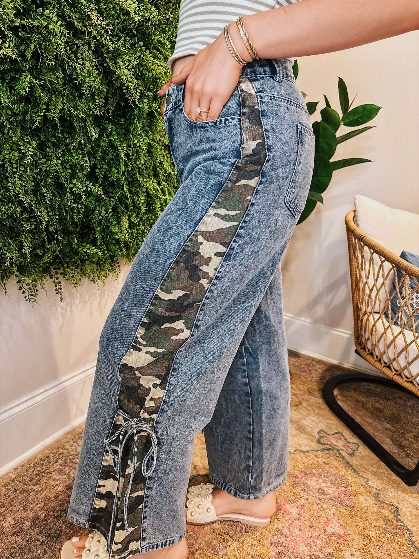The Arden Camo Jean