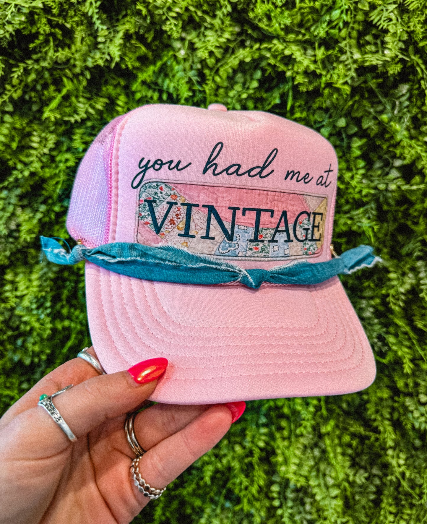 Thrift Queen Trucker Hat🧶✨