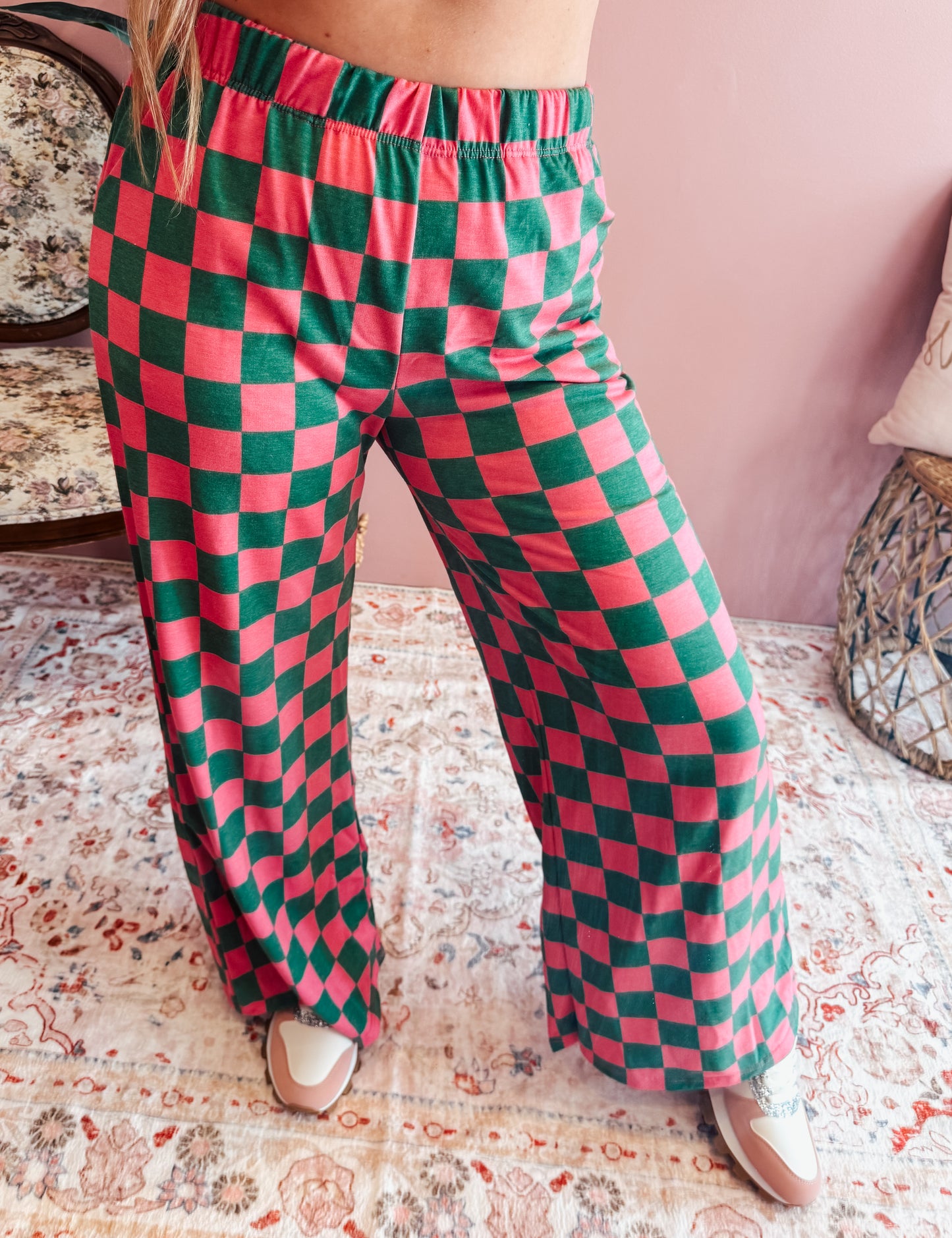 {FINAL SALE} Checkered Lounge Pants