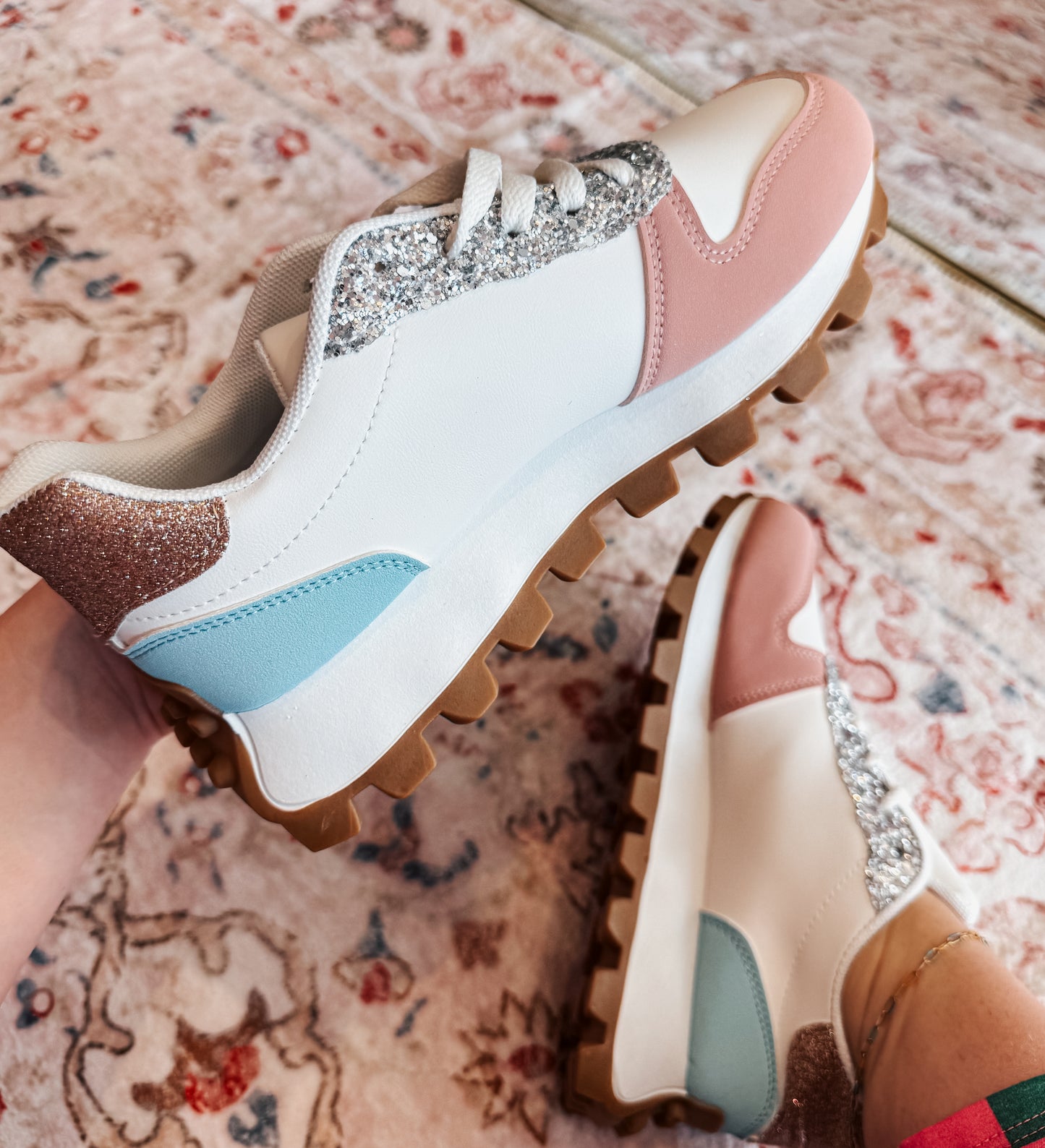 {FINAL SALE} Glitter Sneakers