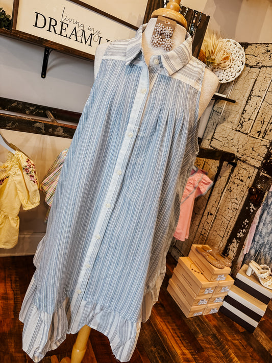 The Curvy Ruffle Charm Dress