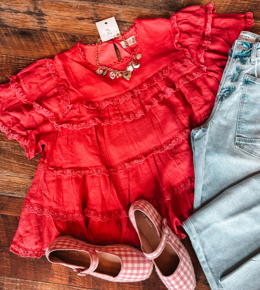 Sunset Sweetheart Top