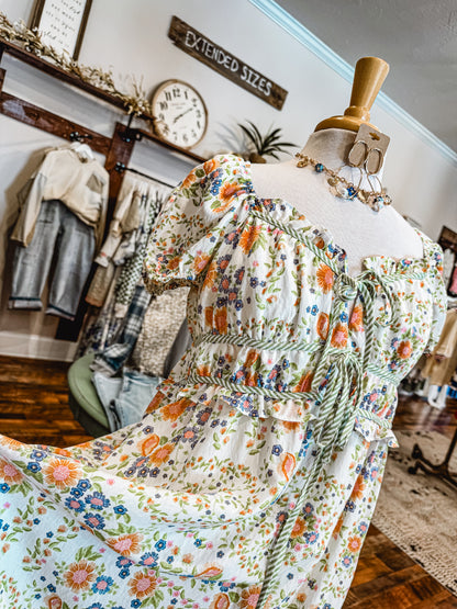 Curvy Countryside Charm Midi