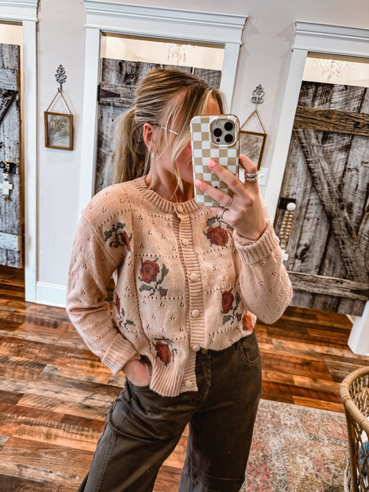 Pressed Petals Cardigan 🌸