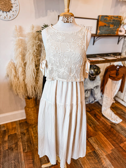 The Keepsake Lace Midi