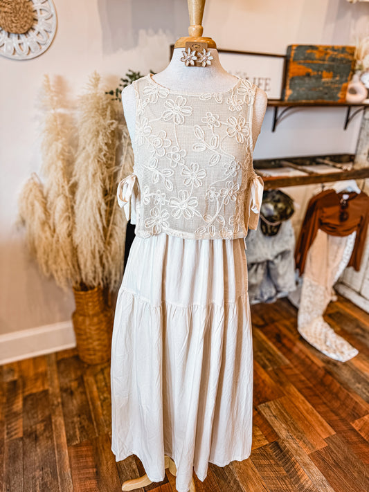 The Keepsake Lace Midi