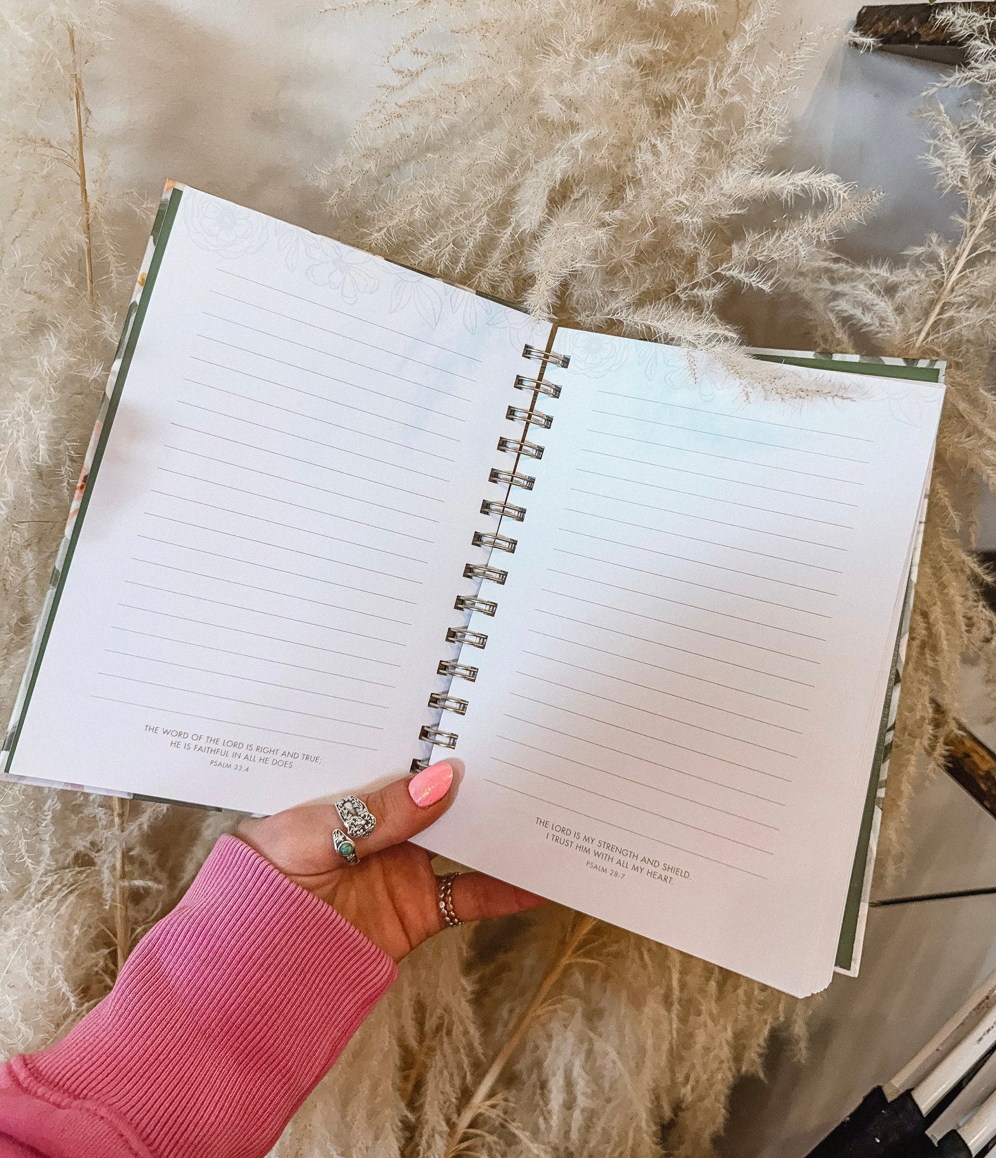 Psalm 23:3 Spiral Notebook