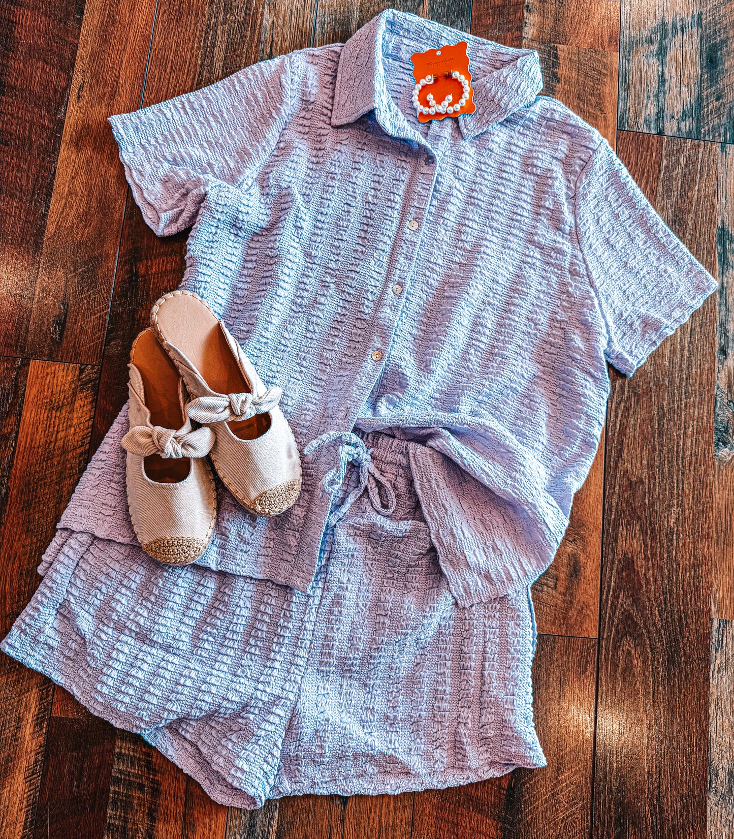 Textured Knit Set
