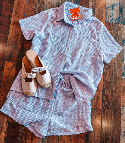 Textured Knit Set