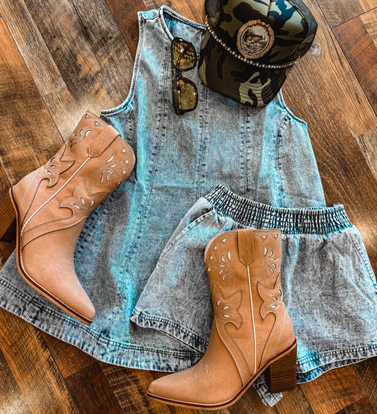 Weekend in Denim Set