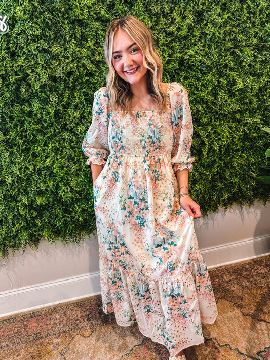 Blossom Belle Midi Dress