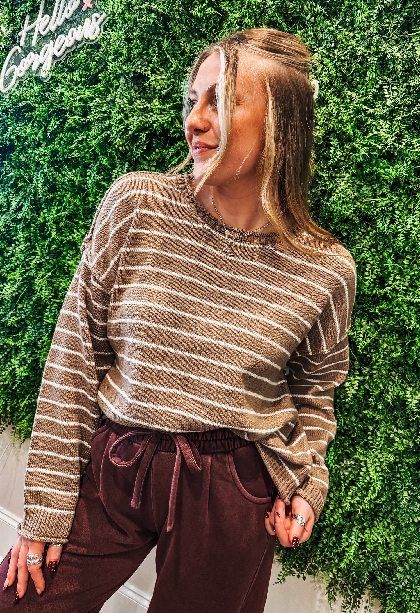 The Vanilla Chai Sweater ☕️🤍