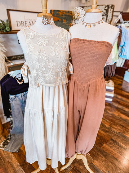 Driftwood Dreams Jumpsuit 🤎