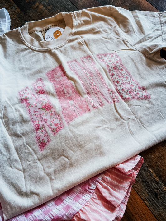 Nana Patchwork Tee