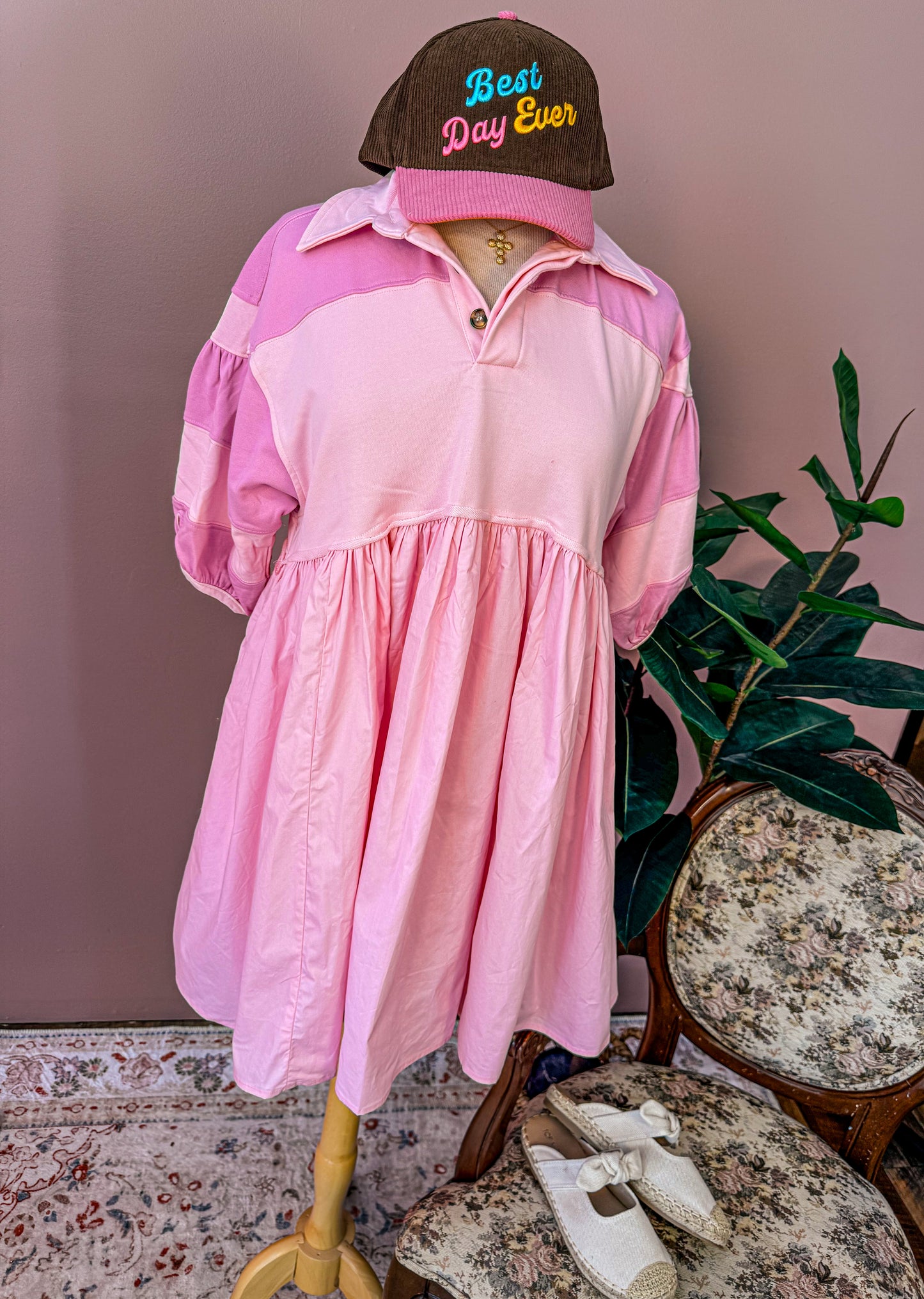 Short Sleeve Mini Dress