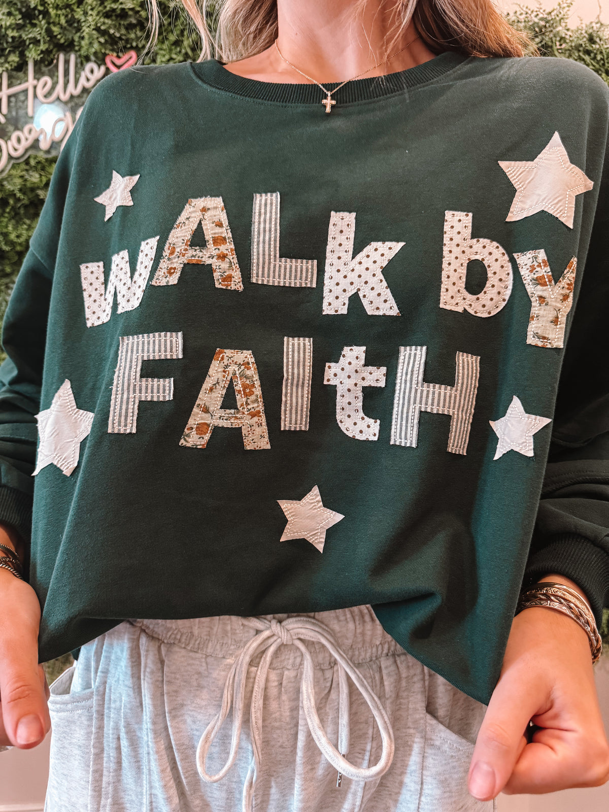Walk by Faith Pullover