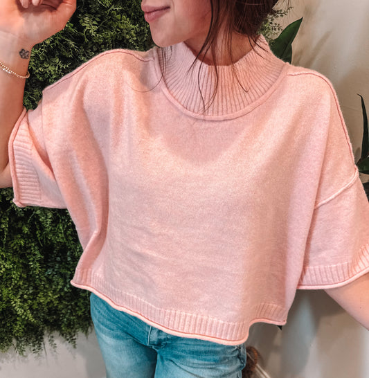 Mock Neck Sweater