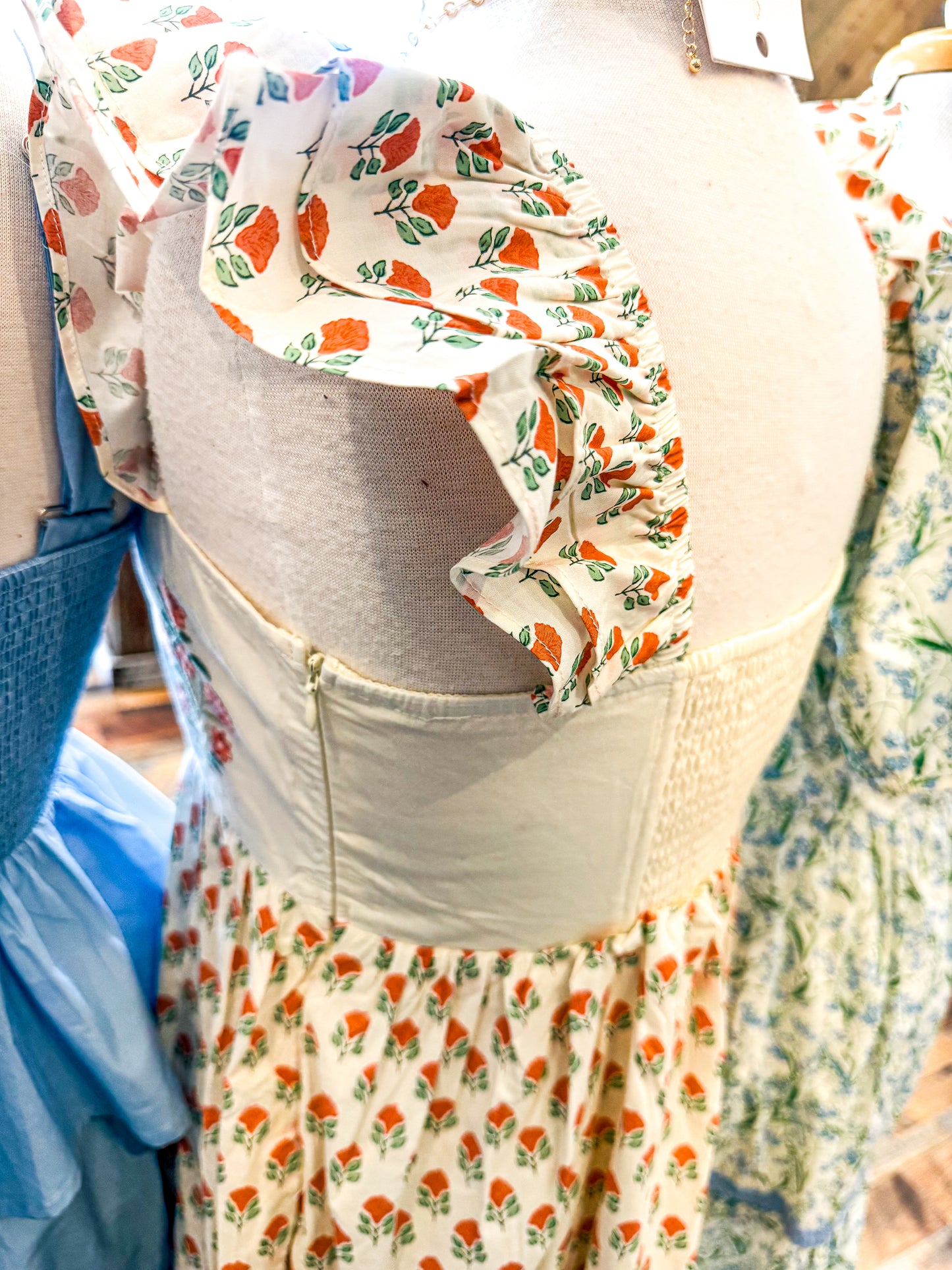 Floral Embroidered Maxi Dress
