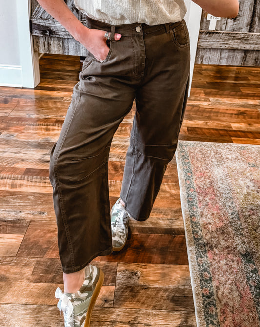 Double Shot Barrel Pants ☕🤎