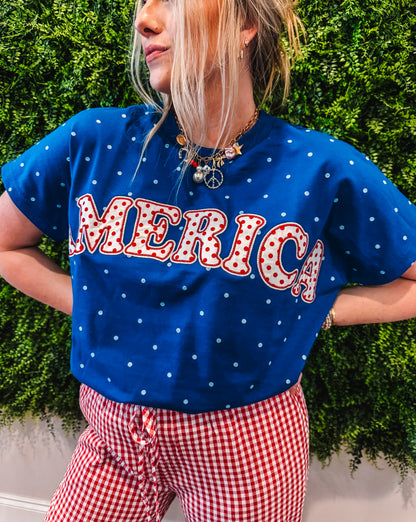 Stars & Dots Americana Top
