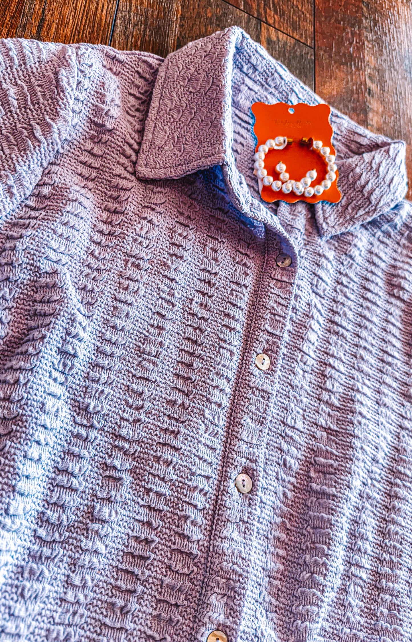 Textured Knit Set