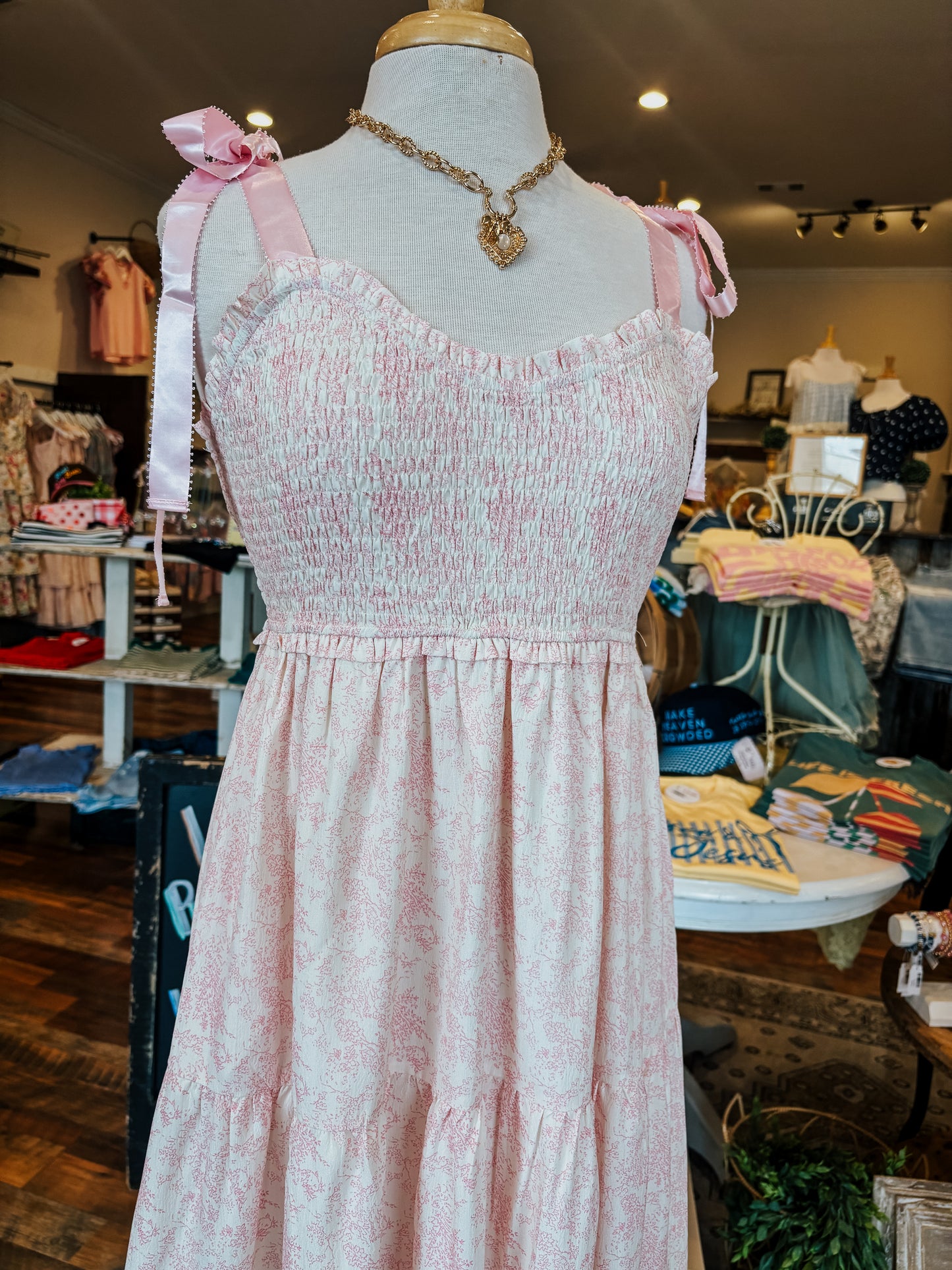 The Curvy Bloom Empire Maxi