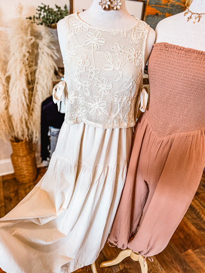 The Keepsake Lace Midi