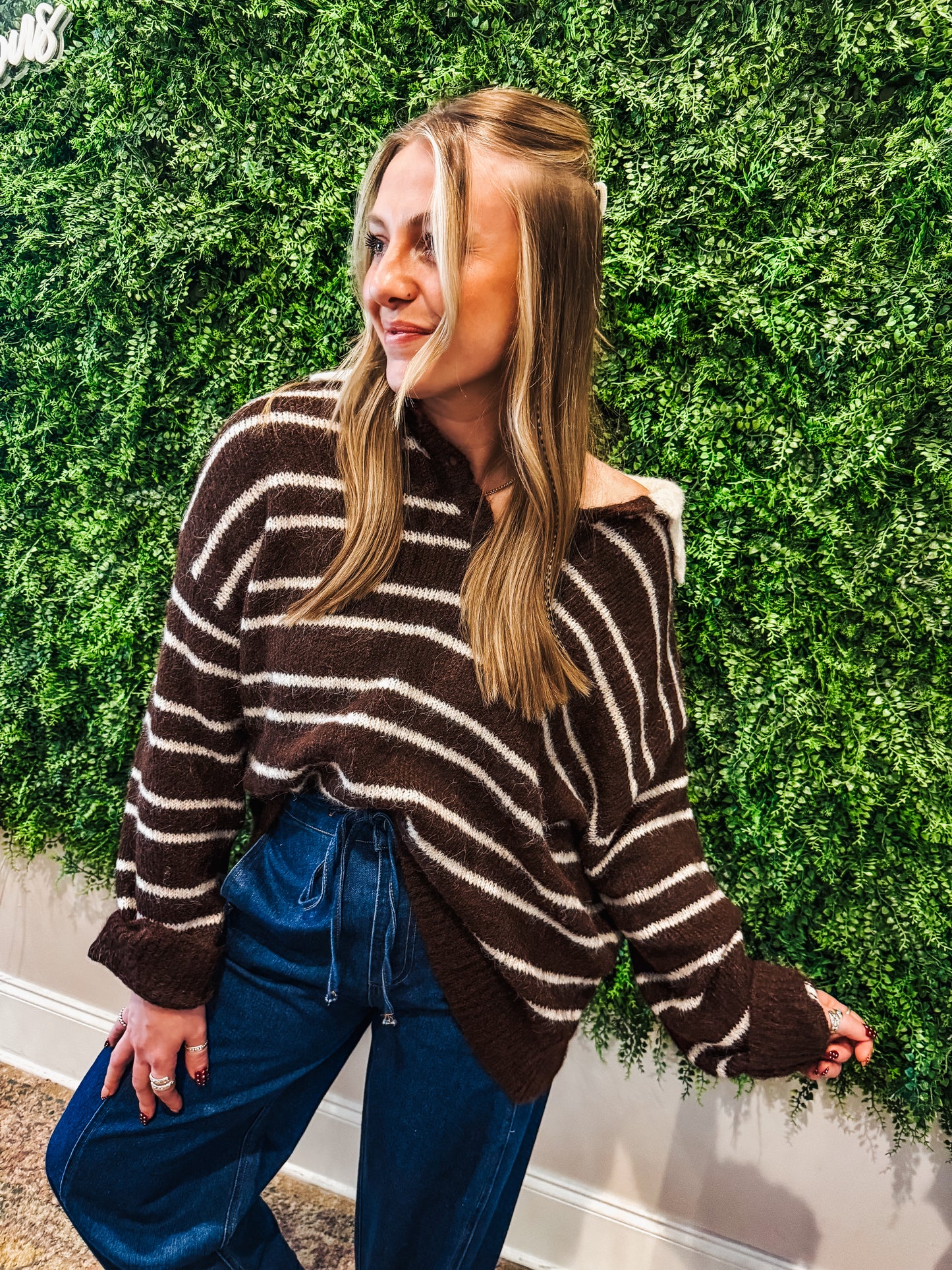 The Campus Club Sweater 🤎