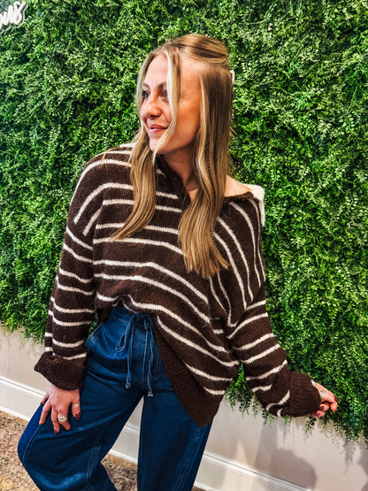 The Campus Club Sweater 🤎