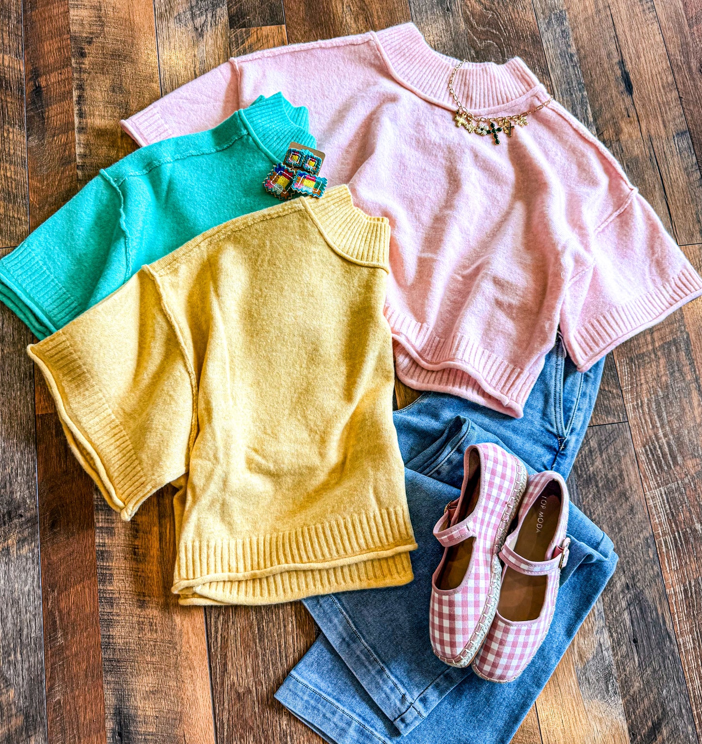 Mock Neck Sweater