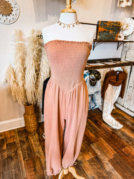 Driftwood Dreams Jumpsuit 🤎