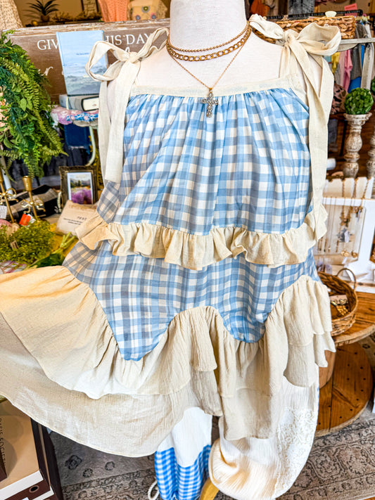 Checkered Layered Tunic