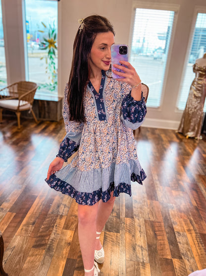 Floral Tiered Dress