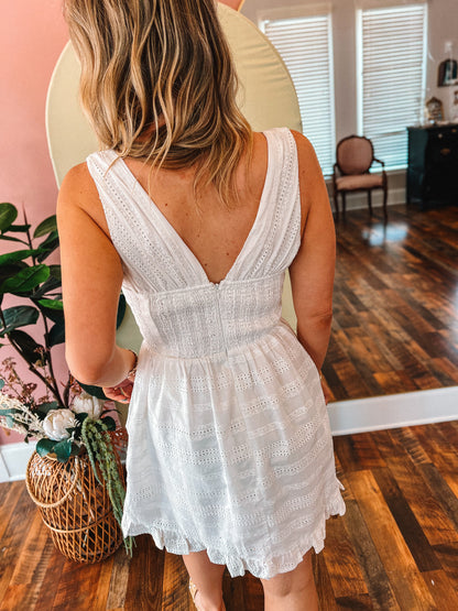 Simply Yours Mini Dress 🤍