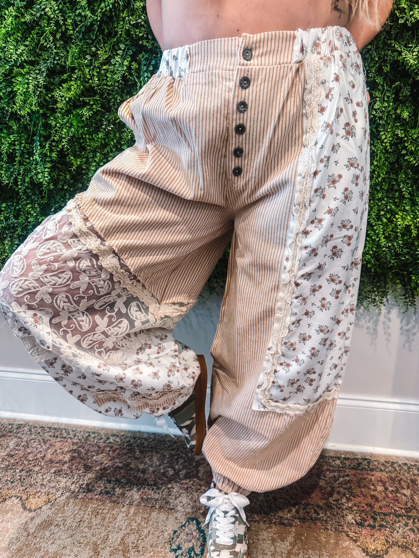 Sweet Sage Barrel Pants