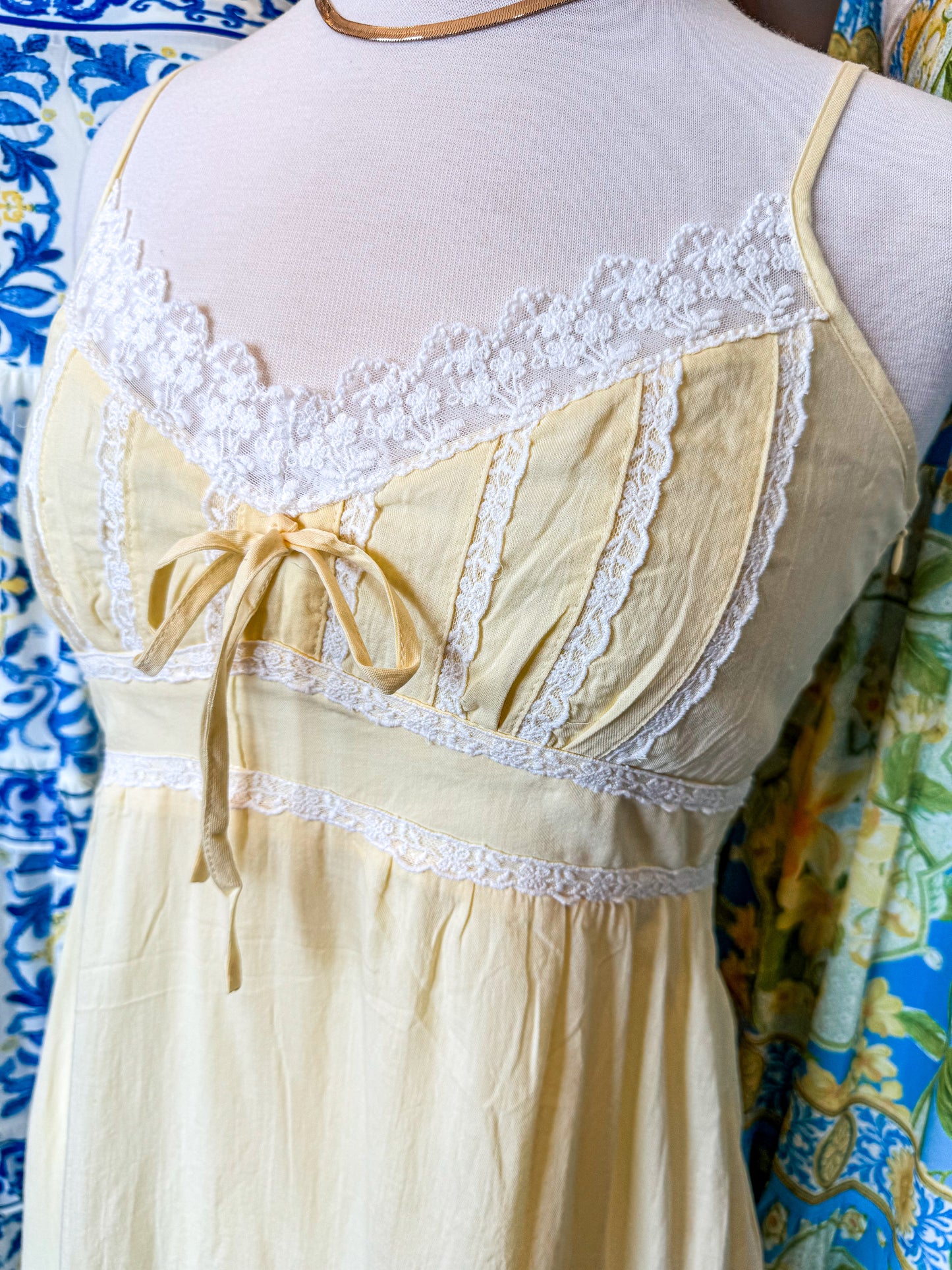 Lace Detail Maxi Dress