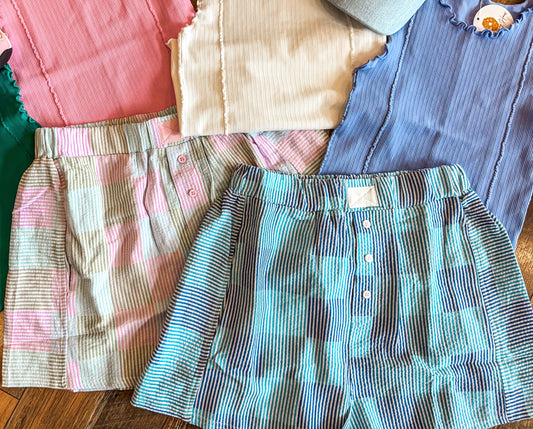Checkered Boxer Shorts
