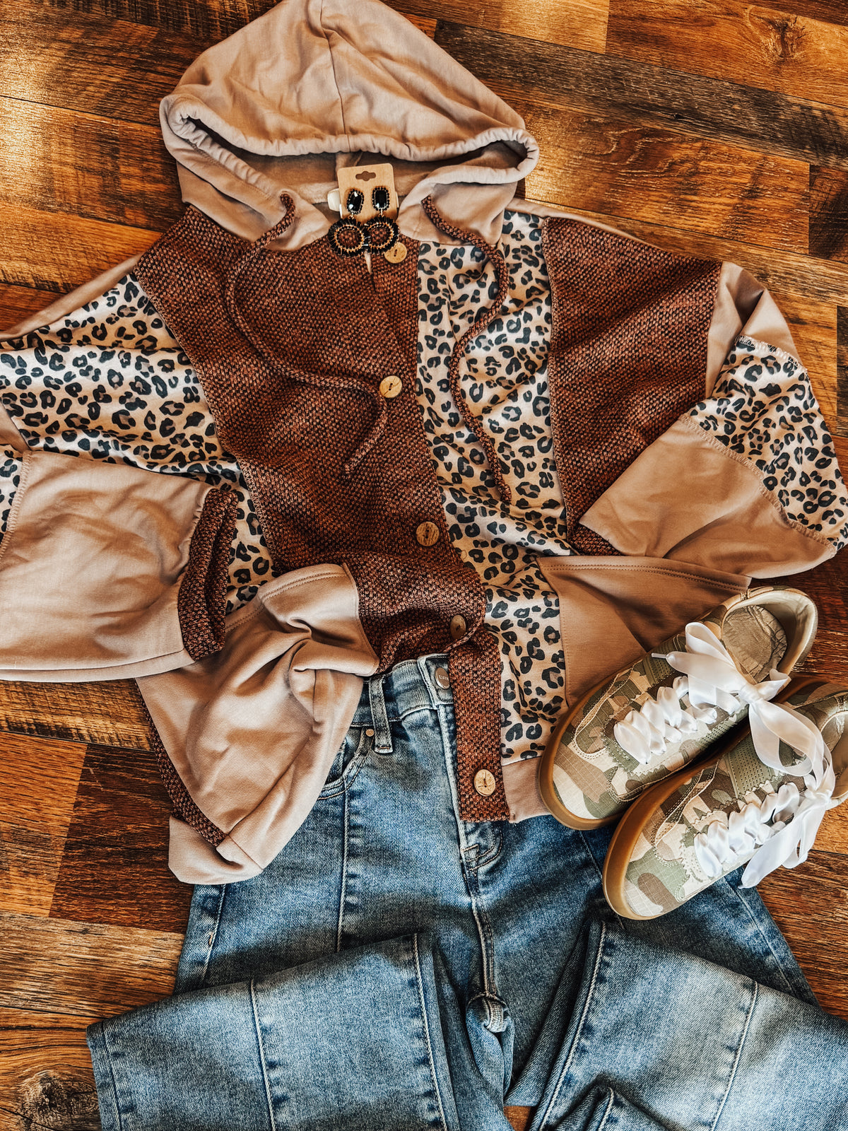 Wild Side Color Block Top/Jacket