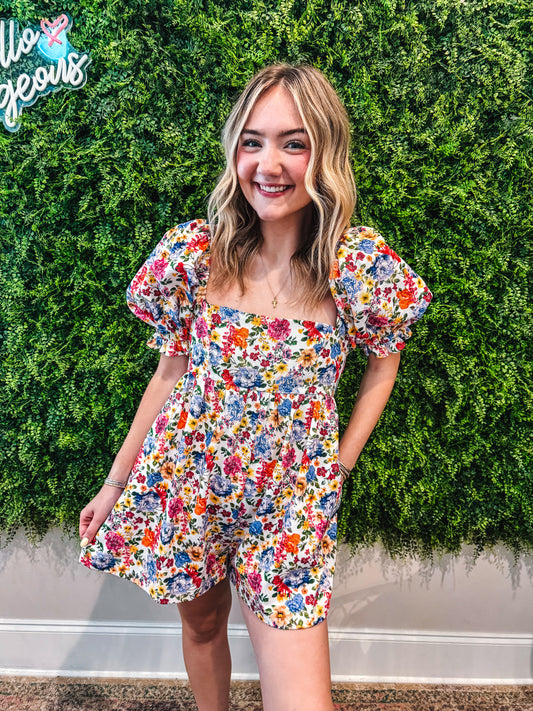 Garden Party Romper