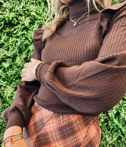 Ruffle Romance Sweater