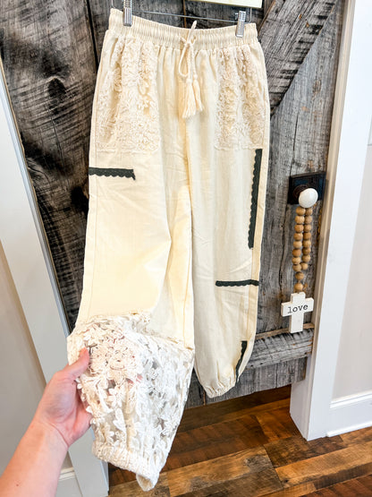 Heirloom Patchwork Joggers