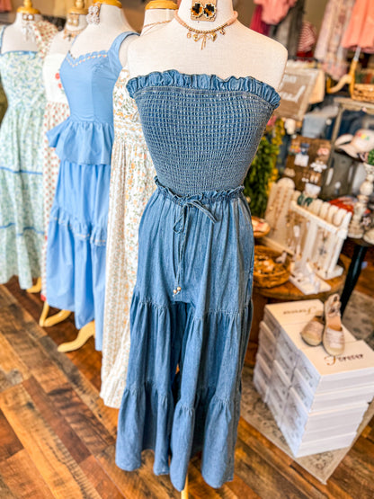Chambray Jumpsuit